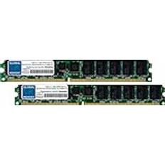 Global Memory 2GB 2 x 1GB DDR2 533MHz PC2-4200 240-PIN ECC REGISTRERAD VLP DIMM MINNE RAM KIT FÖR SERVERAR/ARBETSSTATIONER/MOTORBOARDS 4 RANK KIT