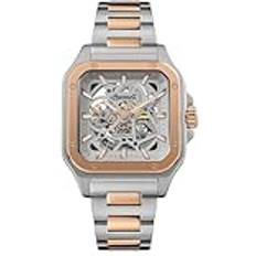 I14502 The Ollie Automatic 42mm Silver Skeleton