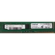 Crucial DDR3 RAM minnen Crucial 4GB DDR3-1333 PC3-10600 SC Kit 4GB DDR3 1333MHz ECC moduler Minne 4 GB, DDR3, 1333 MHz, 240-pin DIMM, 1 x 4 GB, 1.5 V