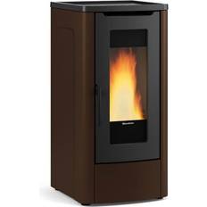 Pavimento Stufe a Legna Extraflame Stufa A Pellet 'Dahiana Plus Vfs' Colore Bronzo