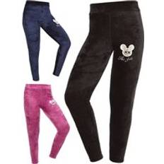 Girls Nicki Thermo Pants Leggings Mouse Black/Blue/Red