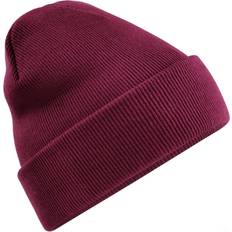 Organic - Unisex Beanies Beechfield Original Recycled Cuffed Beanie Burgundy One