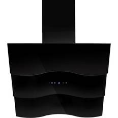 Swedluxury Vägghängd köksfläkt Wave 60cm, Svart