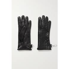 Bottega Veneta Bottega Veneta Handschuhe Aus Intrecciato-leder Schwarz