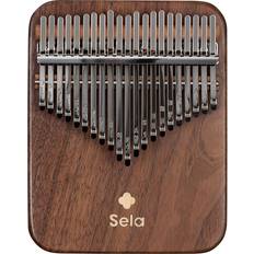 Sela Kalimba 21 Black Walnut Solid Kalimba