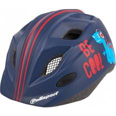 Junior Fietshelmen Polisport Kinderhelm Be Cool. Maat: (52/56 Cm) Kleur: Blauww