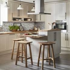 House of Mosaics House of Mosaics Lisbon Blue & Taupe Glass 2X2 Mosaic Tile, L300mm W300mm