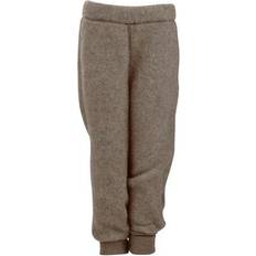 Mikk-Line Byxor Barnkläder Mikk-Line Kid's Wool Pants Fleece trousers 134, brown