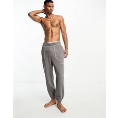 Calvin Klein Byxor Calvin Klein Lounge Joggers Future Shift GREY