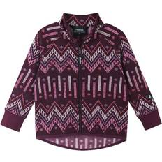 Reima Fleecejakker Reima Kid's Fleece Sweater Ornament Fleece jacket 86, purple