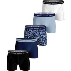 Björn Borg S, Black/Blue/White Bjorn Borg Mens 2021 Essential Pack Mid Rise Stretch Boxer Briefs