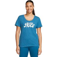 Nike Damen Shirt W DF TEE SCRIPT pink