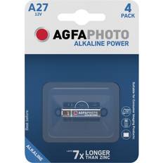 AgfaPhoto batteri knapcelle LR27 V27A 12V alkaline 1 stk