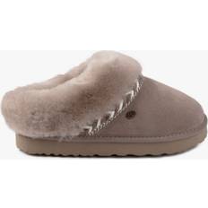 Just Sheepskin Phoebe Slippers Cafe Au Lait