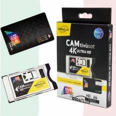 Digital TV Boxes Digiquest CAM Tivùsat 4K Ultra HD Memory Card
