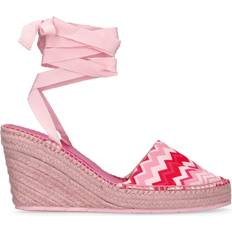 Tyg Espadriller Missoni 85mm Canvas Espadrille Wedges