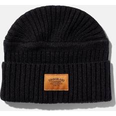 Acryl Caps Timberland gulf strand gerippt beanie schwarz Schwarz Einheitsgröße