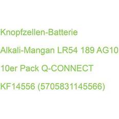 Q-CONNECT Alkaline LR44 Batterier 10stk