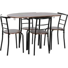 Mobili Dkd Home Decor Table Set with 4 Chairs 121 x 55 x 78 cm