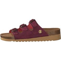 Axelda Scarpe Axelda Leah Vegan Wine Female Sandalias - Marrón/Rojo