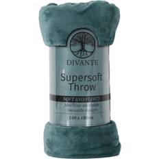 Turquoise Blankets Divante Supersoft Throw Blankets Turquoise