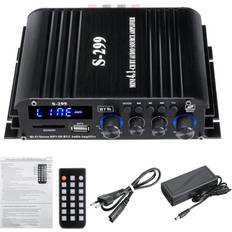 Amplifiers & Receivers Jgstore17 AU Plug power supply 4x400W bluetooth Power Amplifier 4.1 Channel Hifi Home Car Use with Remote Control