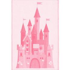Linneväveri Castle Baby Blanket 72 x 105 cm Pink