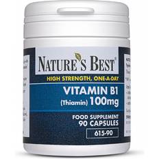 Nature's Best Vitamin B1 100Mg Thiamin, Contributes To Energy Release From