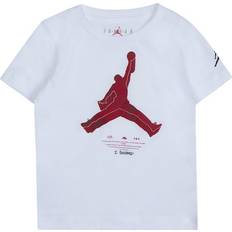 Jordan Kids Jumpman X Nike Action, Unisex, Kläder, T-shirt, Vit, 4-5YR 104-110