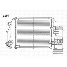 Tratamiento del Aire NRF 30767 Intercooler AUDI: A6 C6 Sedán, A6 C6 Avant