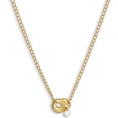 Jane Kønig Halsband Jane Kønig Space Necklace Förgyllt-Silver Sterling 925