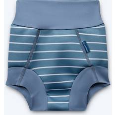 blebadebukser til børn Neoprene Swim Nappy Nordic Blue Stripes Testvinder 6-12 mdr