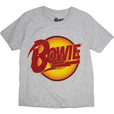 David Bowie Diamond Dogs Vintage Logo T-Shirt Grey 11-12 Years