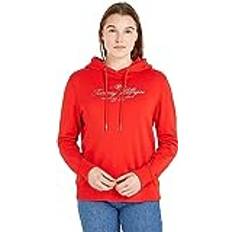 Tommy Hilfiger Vanlig SKRIFT HOODIE, Fyrverkeri