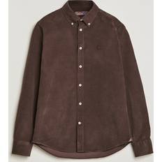 Morris Douglas Corduroy Shirt Brown