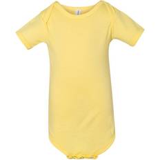 Yellow Bodysuits Children's Clothing Jersey Short-Sleeved Bodysuit Yellow 12-18