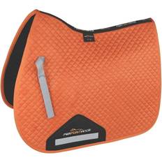 Performance 17in 18in, Burnt Orange Suede Horse Saddlecloth