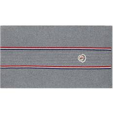 Moncler Men Scarfs Moncler Men's Tricolor Scarf Grey Grey One