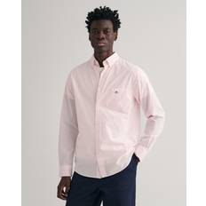 Men - Pink Shirts Gant Men Regular Fit Gingham Poplin Shirt Pink