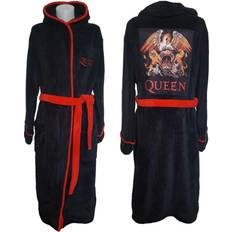 Black - Women Robes Queen Classic Crest Bathrobe Black