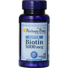 Puritan's Pride Biotin 5000 mcg Set of 60 60 stk