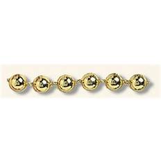 Gold Crafts Trimits 4mm Round Plastic Bead Gold per metre