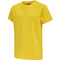 Gul T-shirts Hummel T-shirt Med Korte Ærmer - Mørkegul