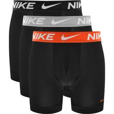 Nike Boxershorts 3-Pak Sort/Hvid/Grå/Orange