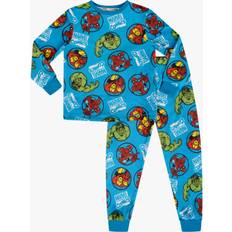 Brand Threads Marvel Fleece Pyjama Set Blue 5-6 Years