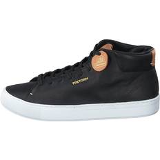 Tretorn Laced Trainers Tretorn Tournament Leather Hi Wp - Black/White