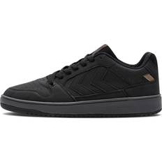 Hummel Unisex Schuhe Hummel Sneaker Schwarz Flacher Absatz