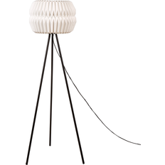 Paper Floor Lamps & Ground Lighting Beliani Tripod Standing with Paper Style Hunter Floor Lamp