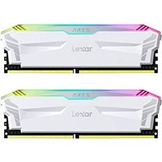 LEXAR ARES RGB DDR4 RAM 16GB Kit 8GB x 2 4000 MHz, DRAM 288-Pin U-DIMM Desktop Memory, XMP 2.0 High Performance Computer Memory, CL18-22-22-42