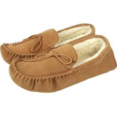 Brown - Unisex Moccasins Eastern Counties Leather Adult Jesse Suede Moccasins